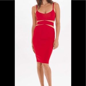 Torn by Ronny Kobo beautiful red dress